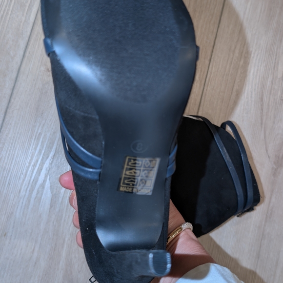 NIB Journee Collection Samara Strappy Heels Boots 8W - Picture 7 of 9